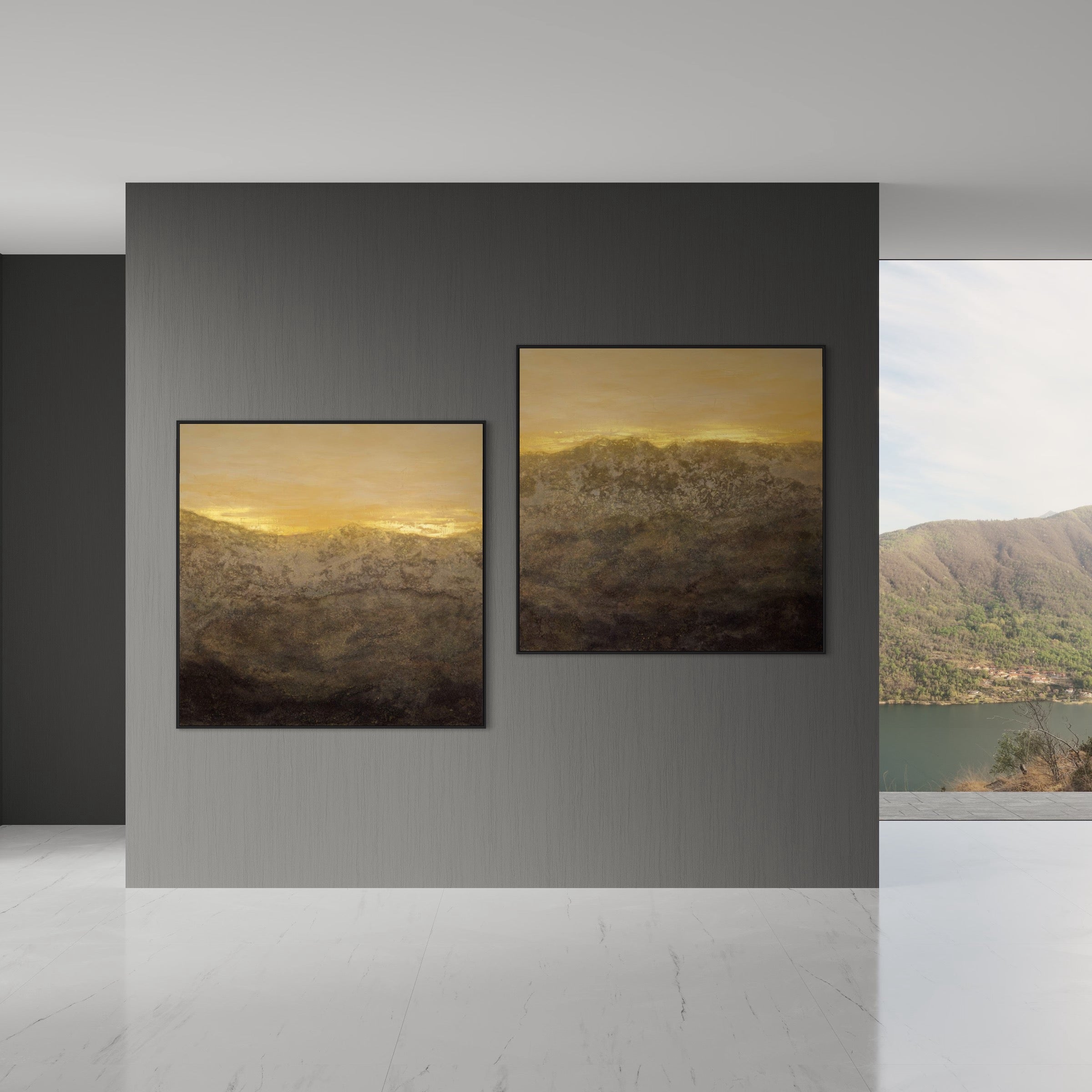 Sunrise Painting - Sunrise Wall Art | Artwork on Kline Collective