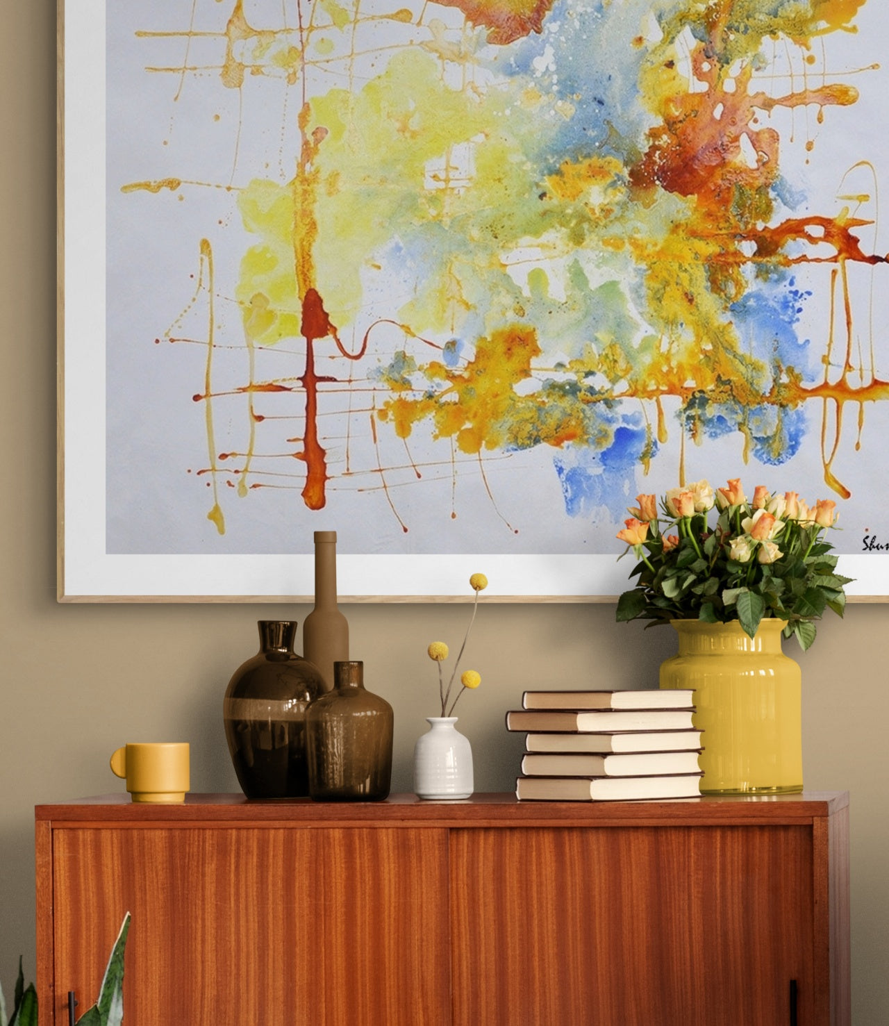 Spring Party 2 - Kline Collective Dining Room Wall Art