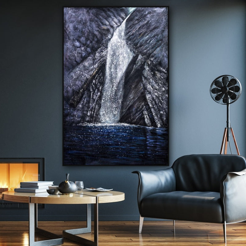 Mountain Waterfall - Kline Collective