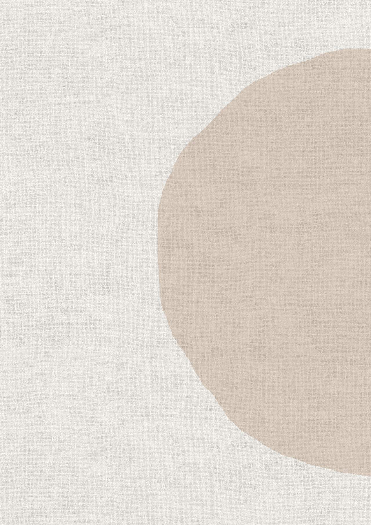 Blush & Beige Line Circles 1
