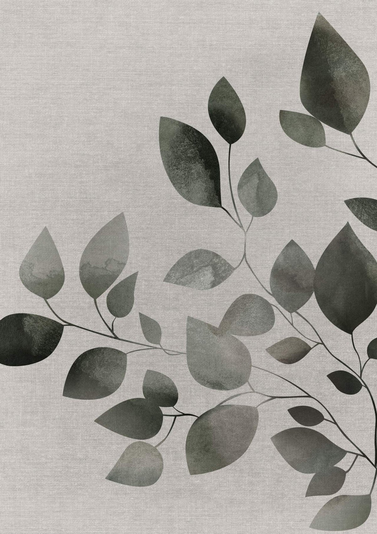 Green Vine 1 - Hand Painting