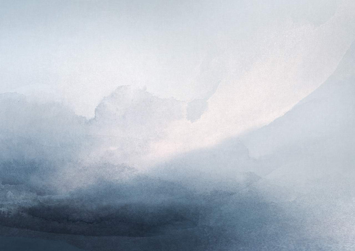Blue Clouds - Hand Painting