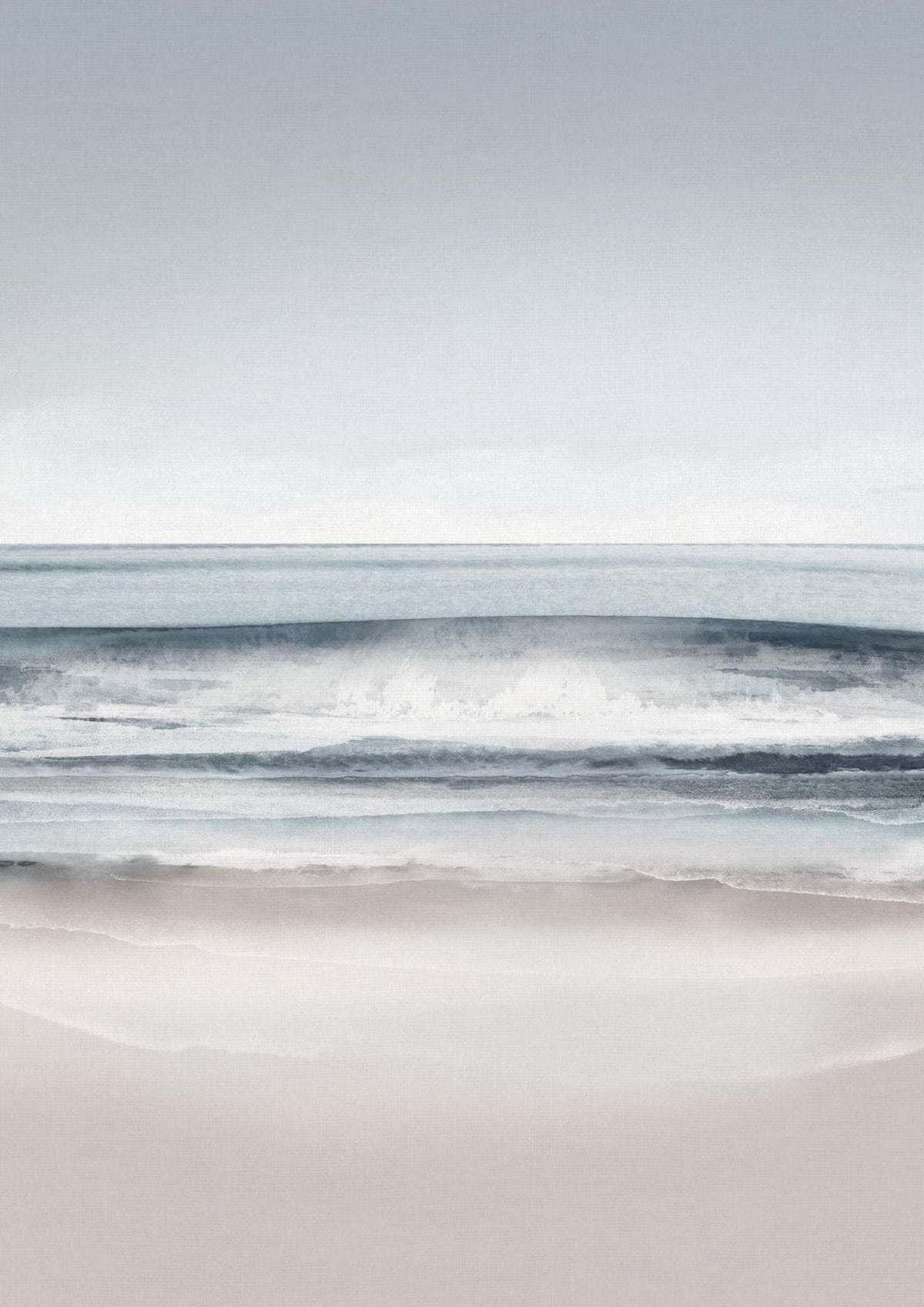 East Coast Beach - Hand Painting