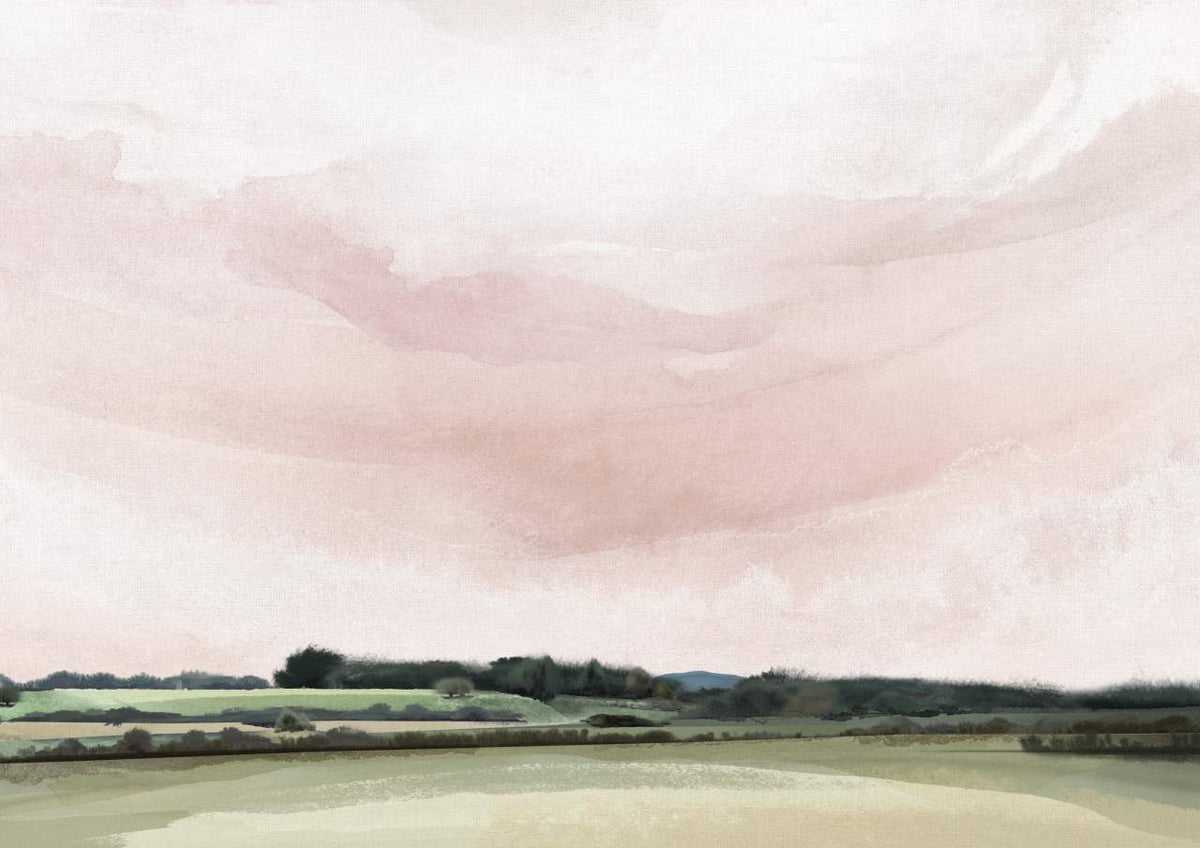 Esk Lynn View Pink - Hand Painting