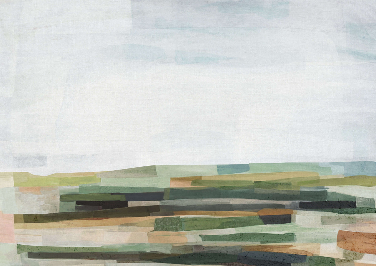 Harvest Abstract - Hand Painting