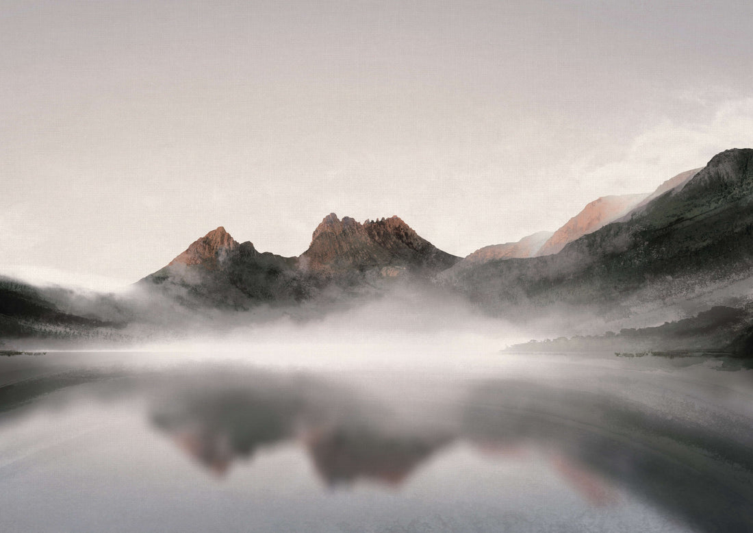 Cradle Mountain Sunrise - Hand Painting