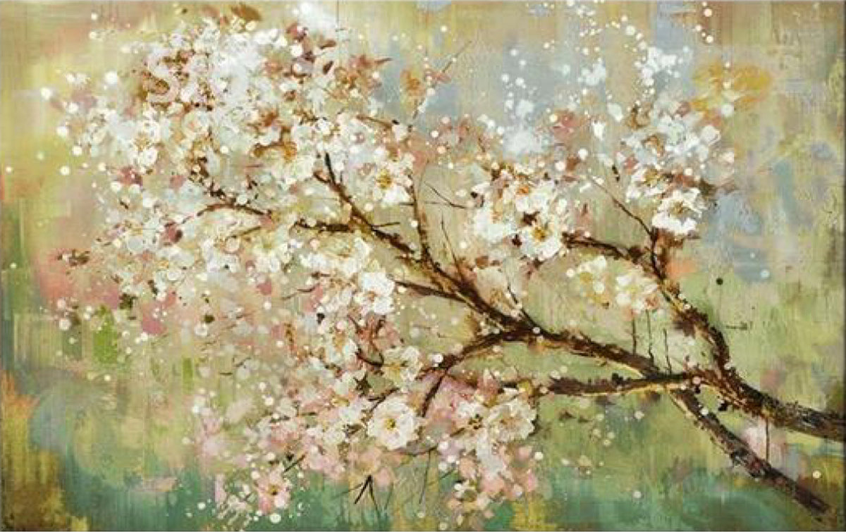Blossoms of Kyoto - Hand Painting