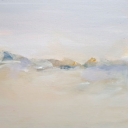 Through a Haze - Hand Painting
