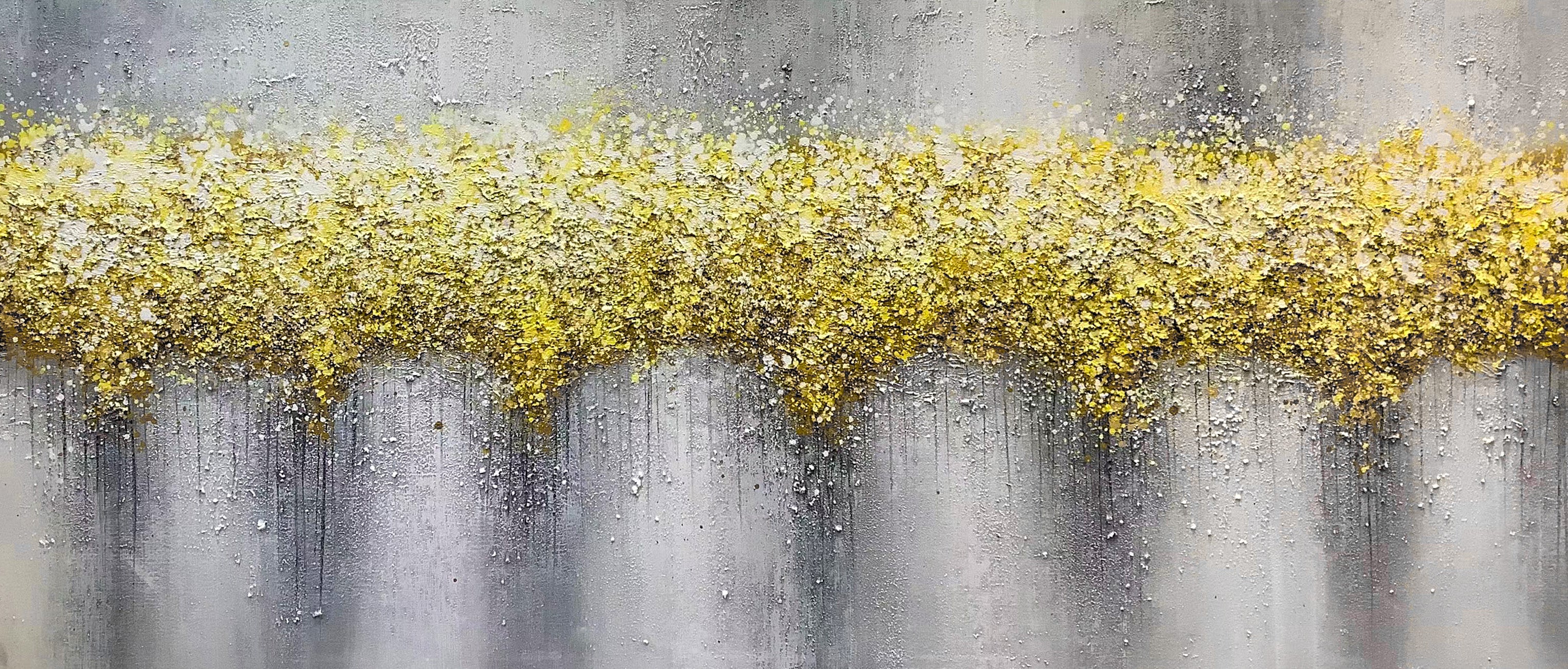 Una cascada de amarillo