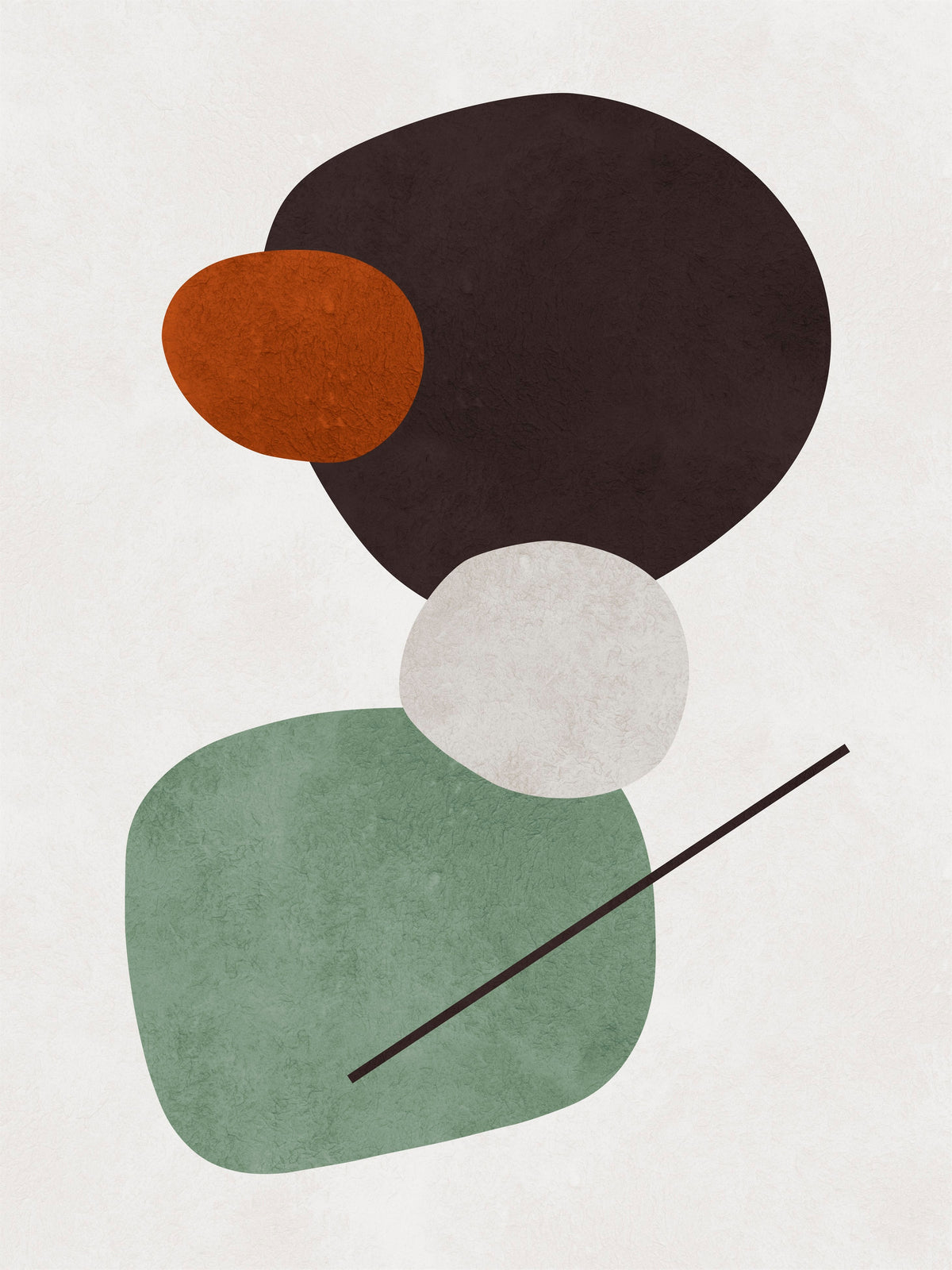 Abstract Shapes 1 - Hand Painting