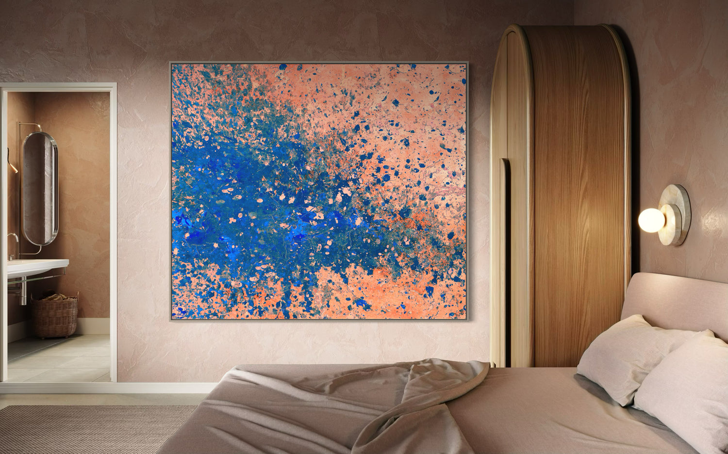 Alien Invasion 2 Pink Wall Art