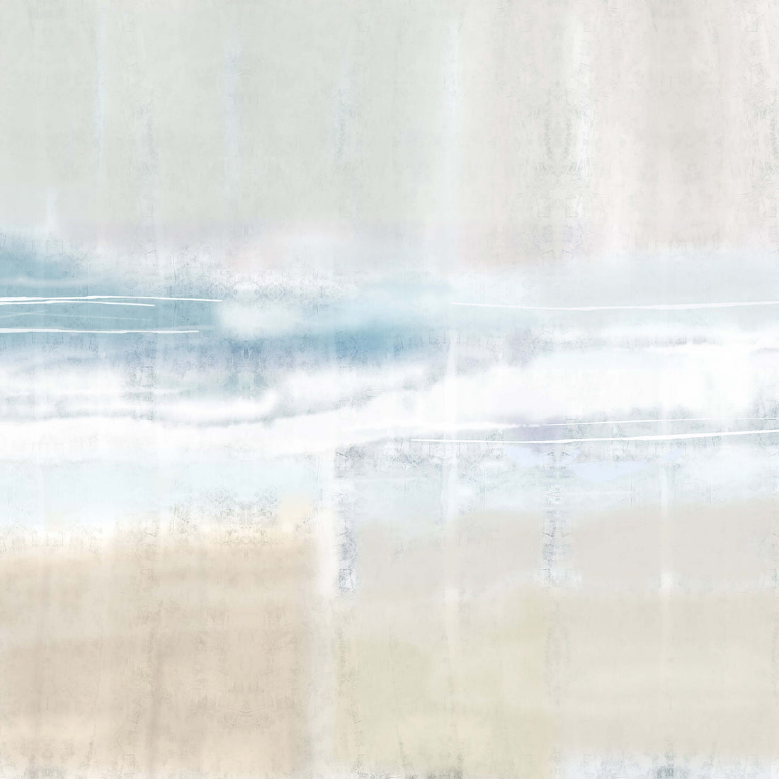 January Beach No. 5 - Hand Painting