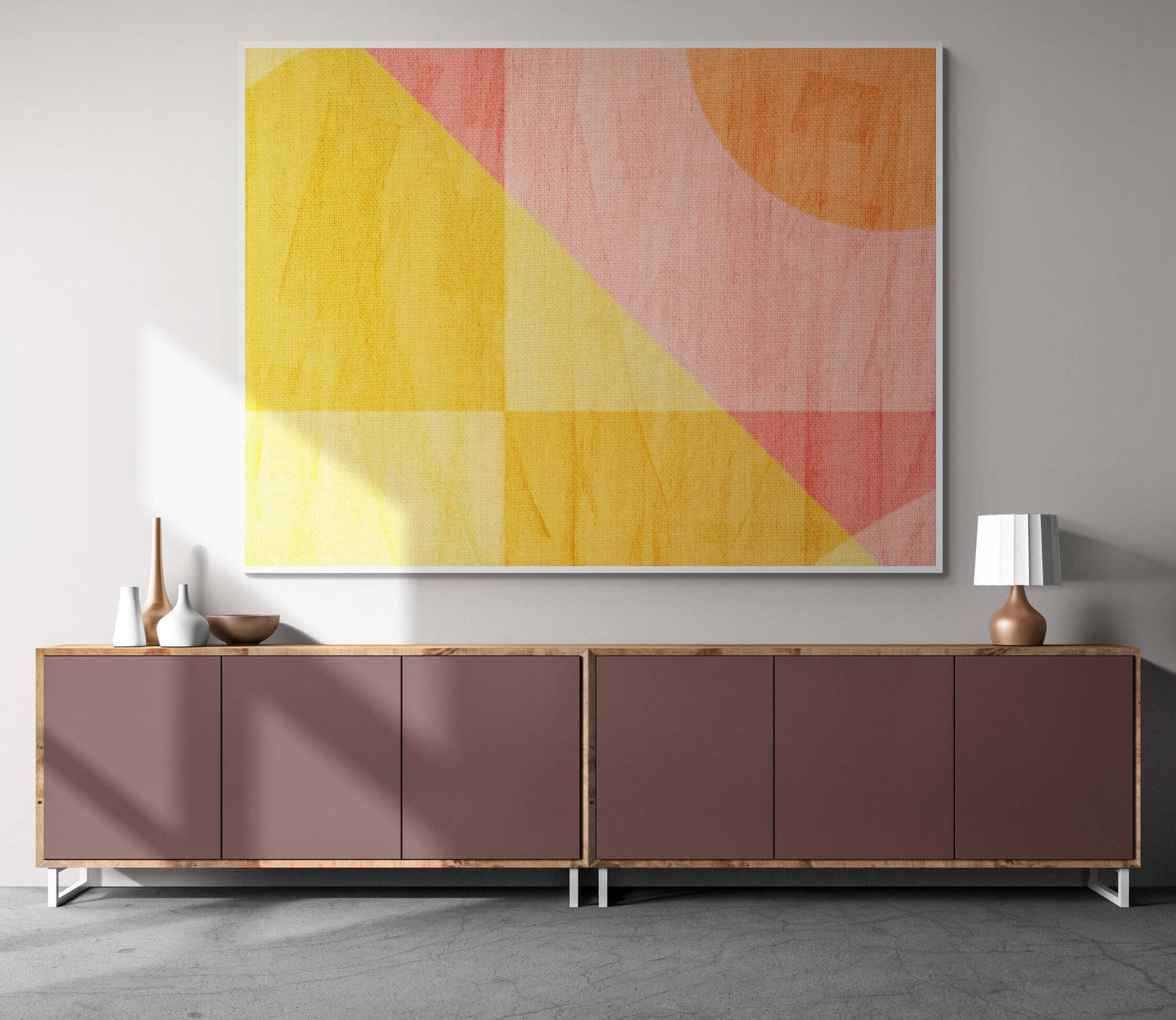 Bandeira I Pink Wall Art