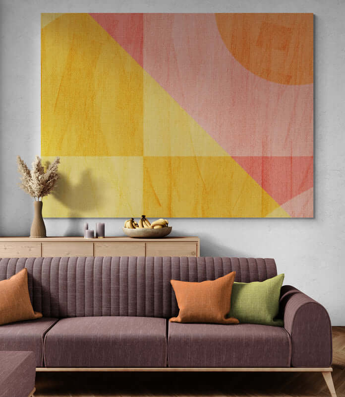 Bandeira I Pink Wall Art