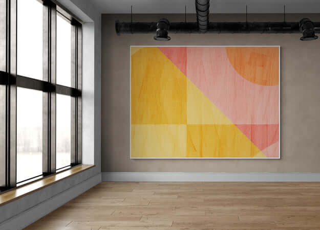 Bandeira I Pink Wall Art