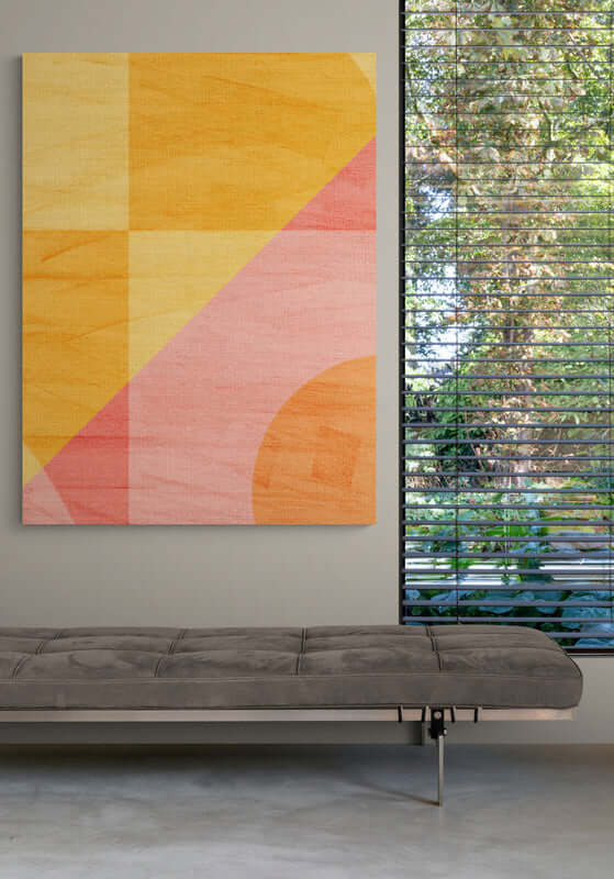Bandeira I Pink Wall Art