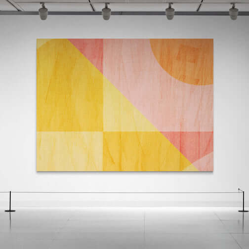 Bandeira I Pink Wall Art