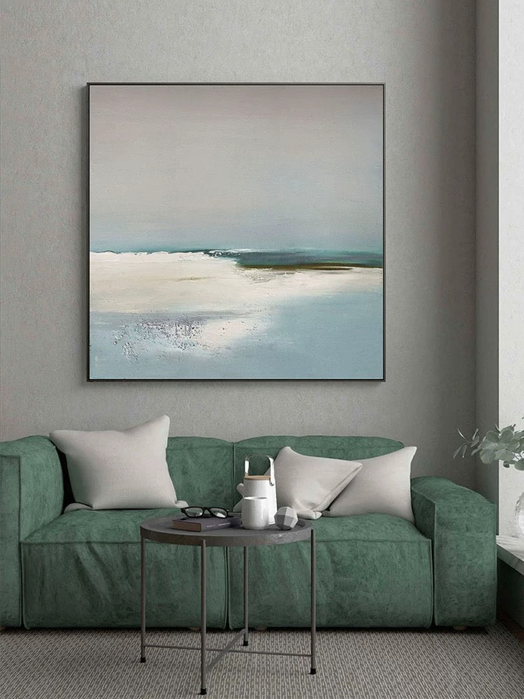 Beach Viewpoint - Hand Painting
