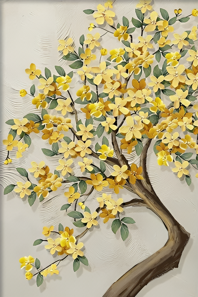 Blooming Canopy 1 - Hand Painting