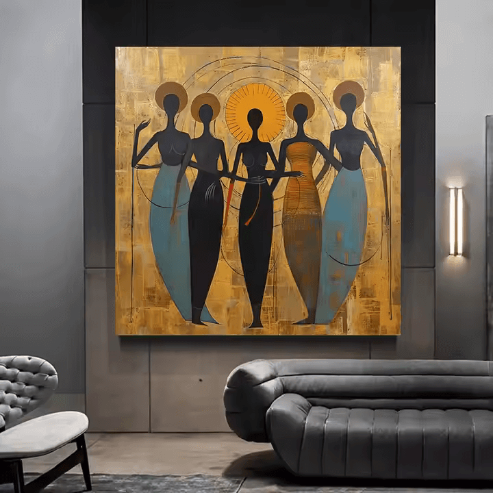 Éclat sous le Soleil - Hand Painting