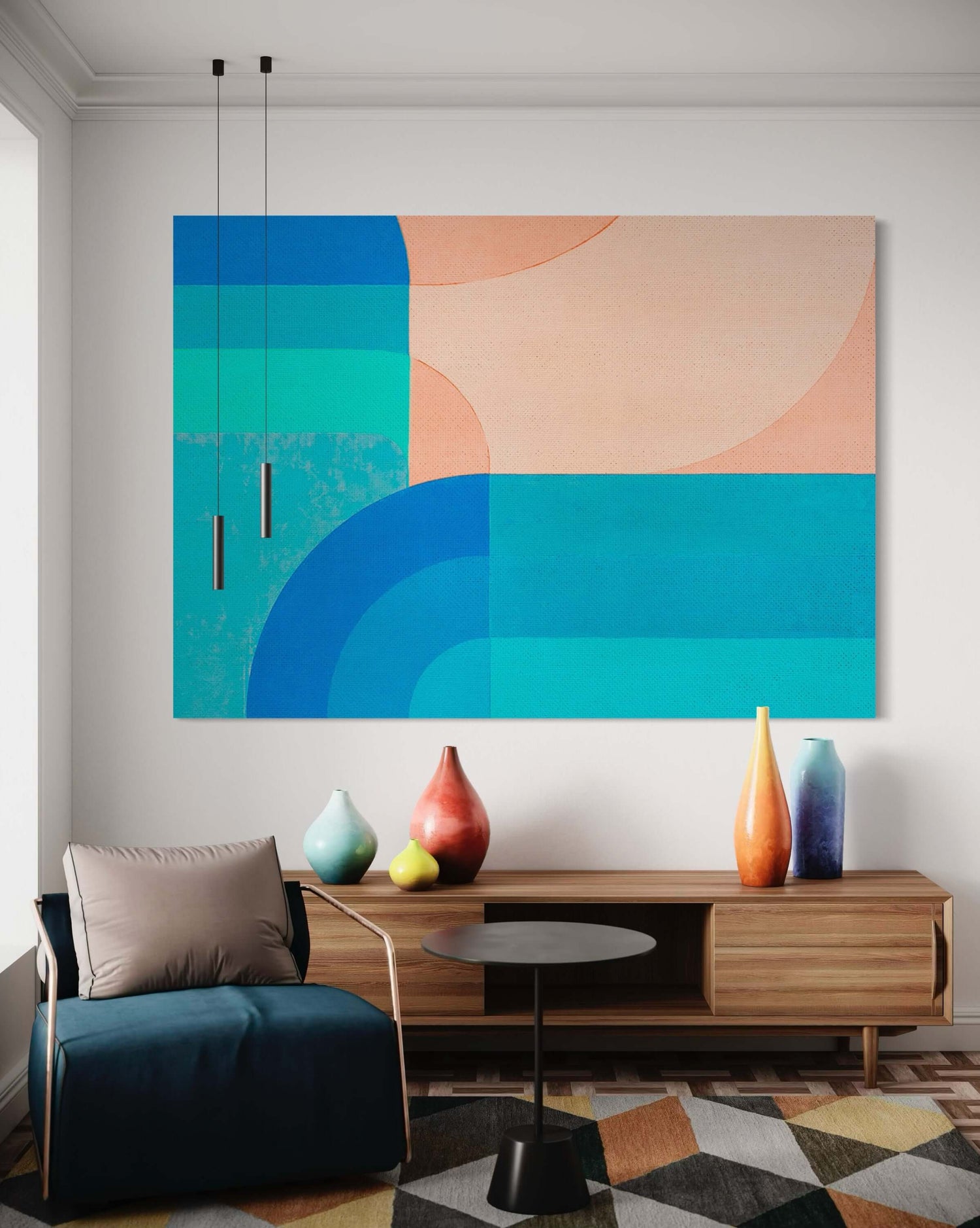 Ciclo da Maré 2 Dining Room Wall Art