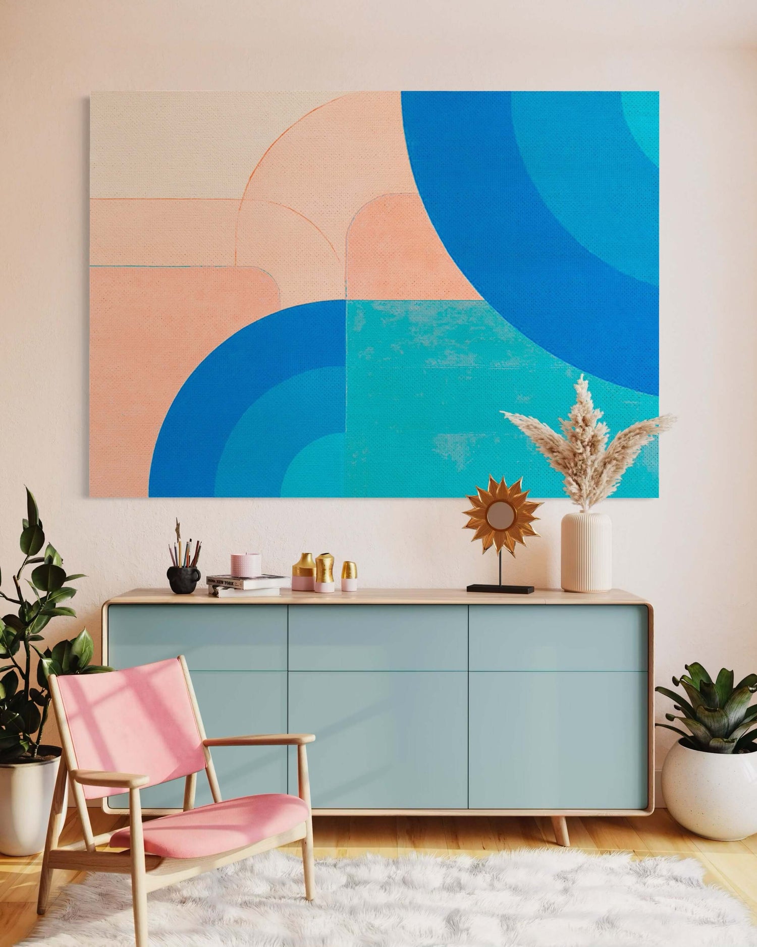 Ciclo da Maré 3 Dining Room Wall Art