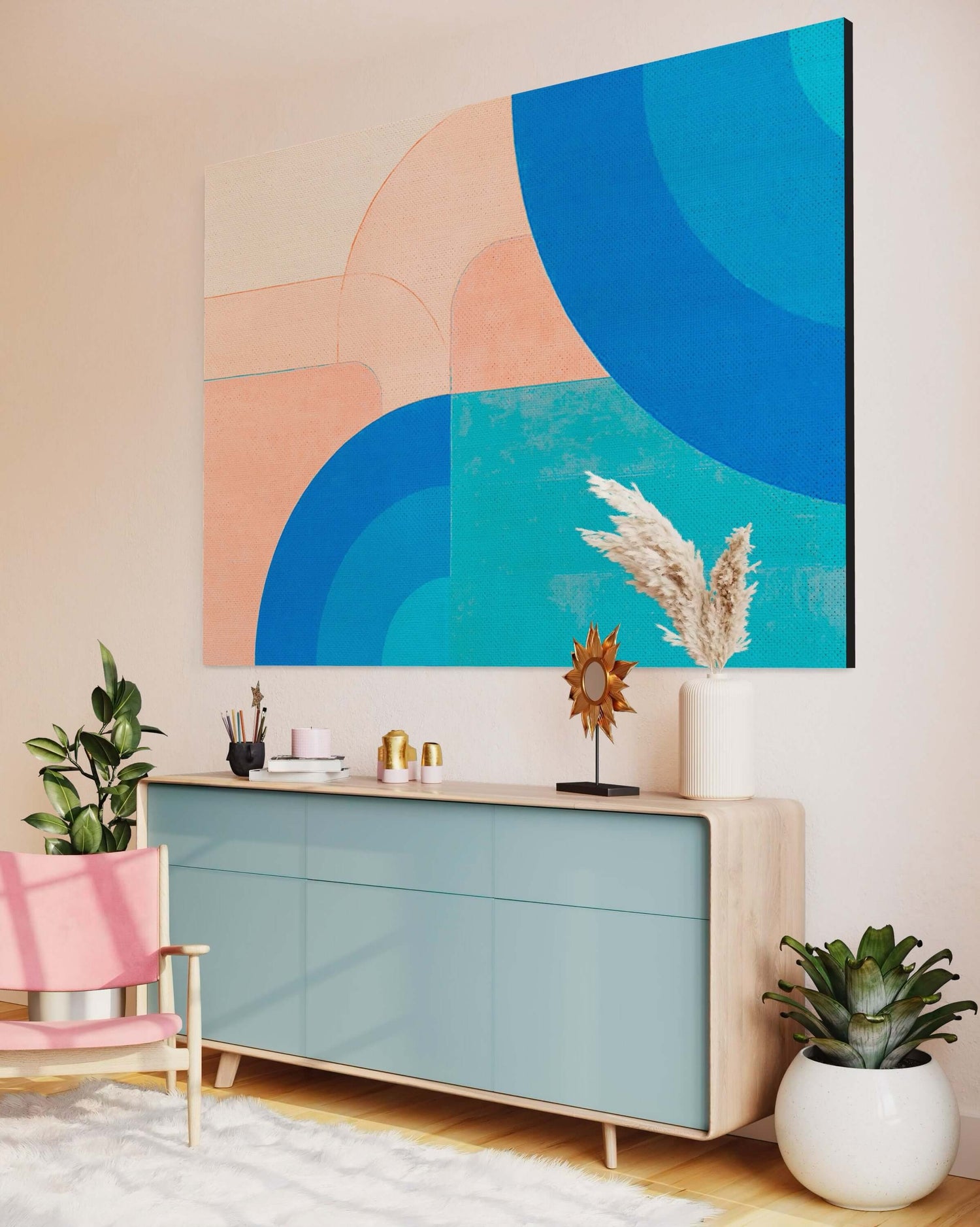 Ciclo da Maré 3 Dining Room Wall Art