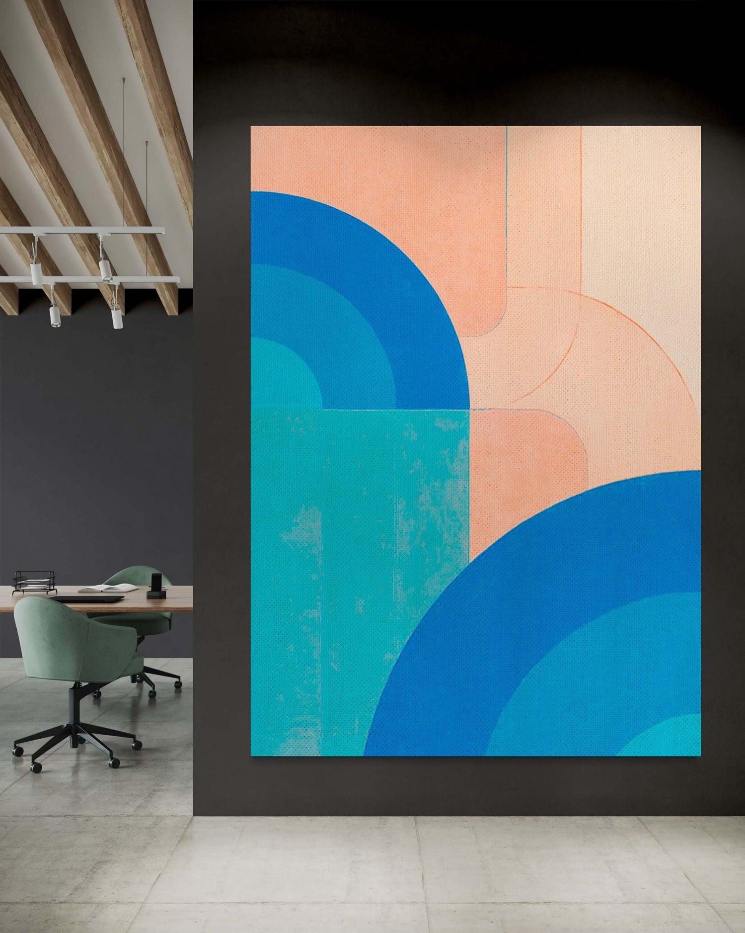 Ciclo da Maré 3 Dining Room Wall Art