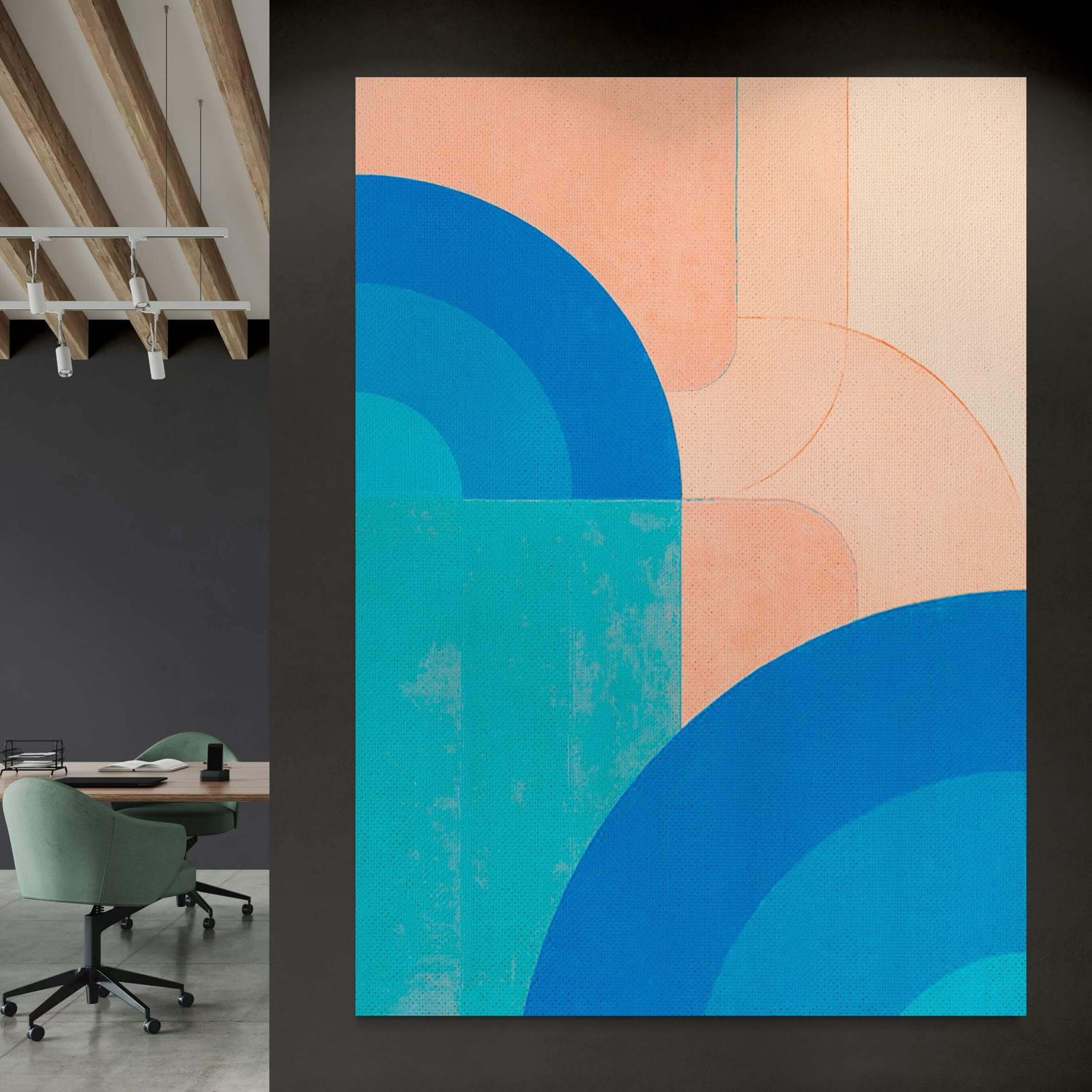 Ciclo da Maré 3 Dining Room Wall Art