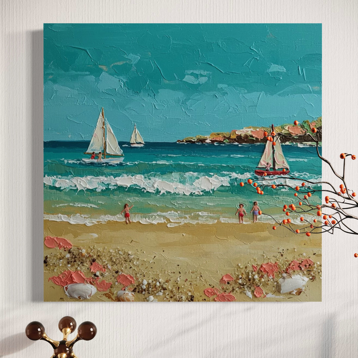 Coastal Gems - Hand Painting