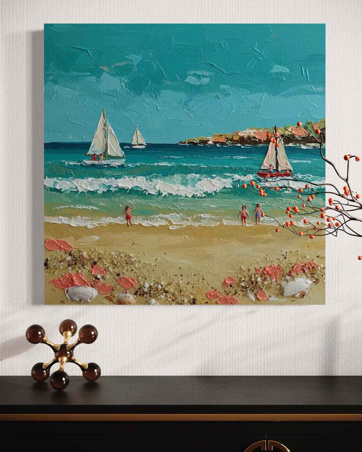 Coastal Gems - Hand Painting