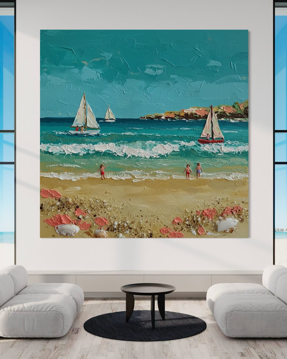 Coastal Gems - Hand Painting