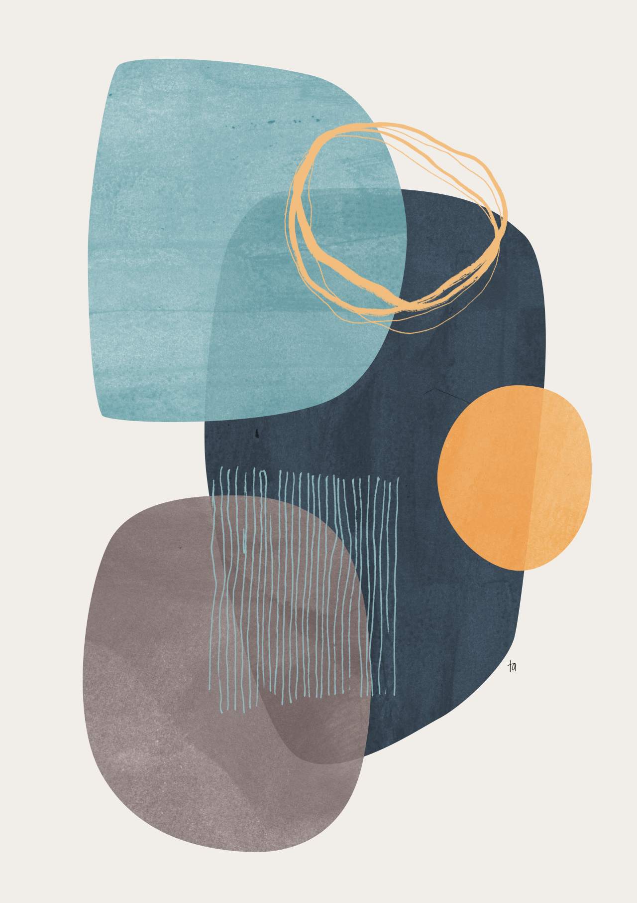 Cyra Mid Century Modern Art