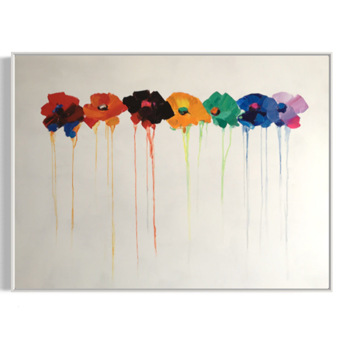 Dancing Brushstrokes - Hand Painting