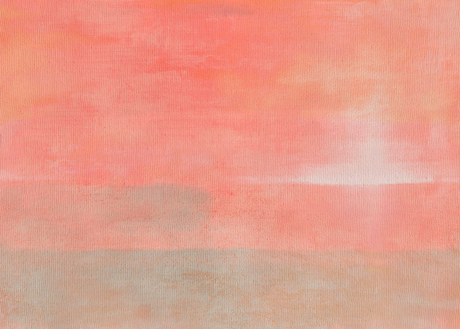 Horizonte del amanecer Dining Room Wall Art