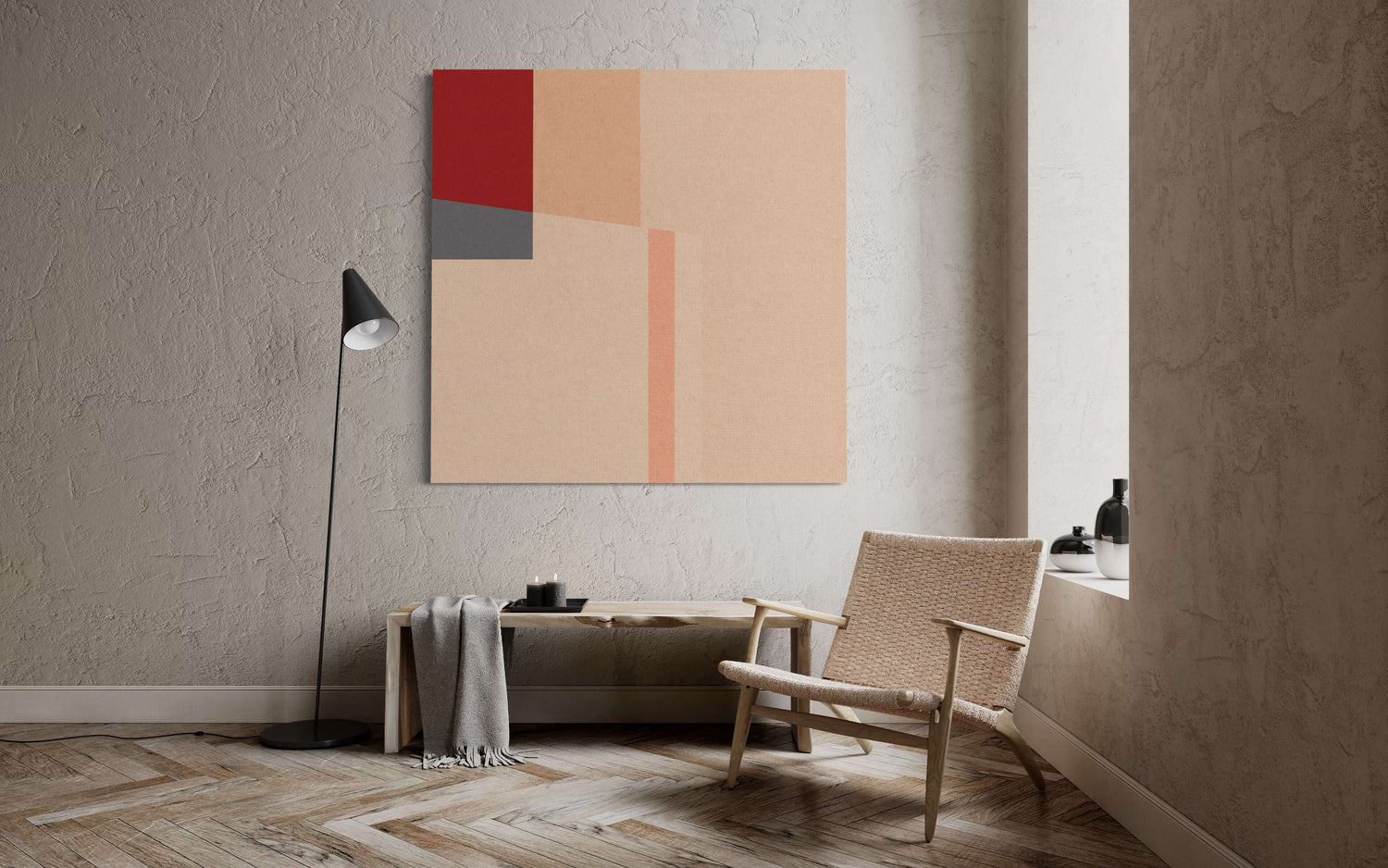 Drilling Geometric Wall Art