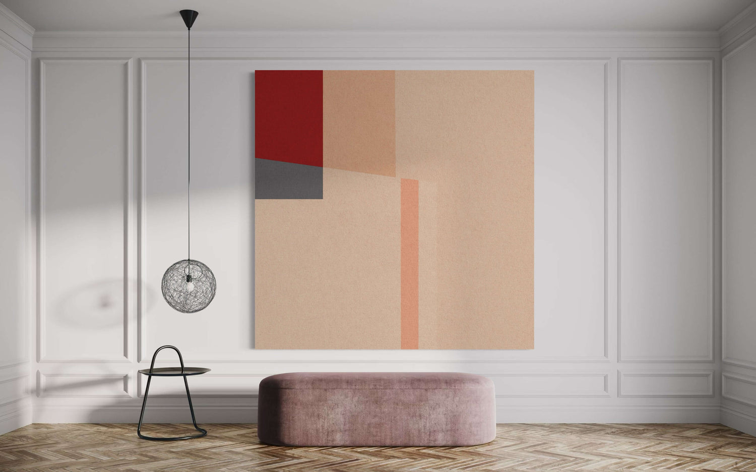 Drilling Geometric Wall Art