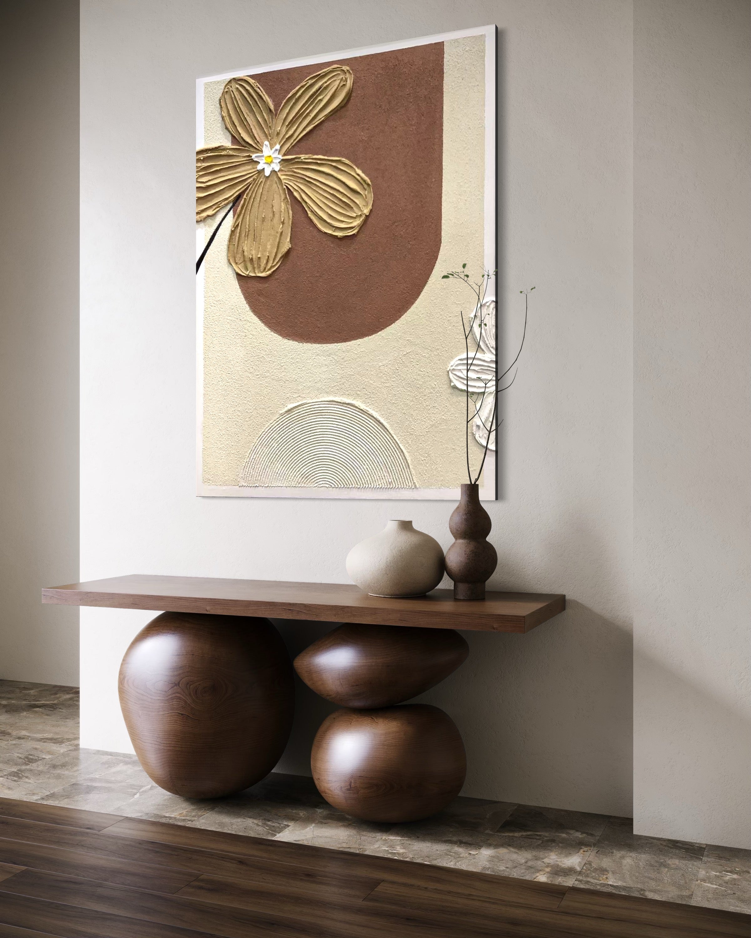 Earthen Bloom Relief