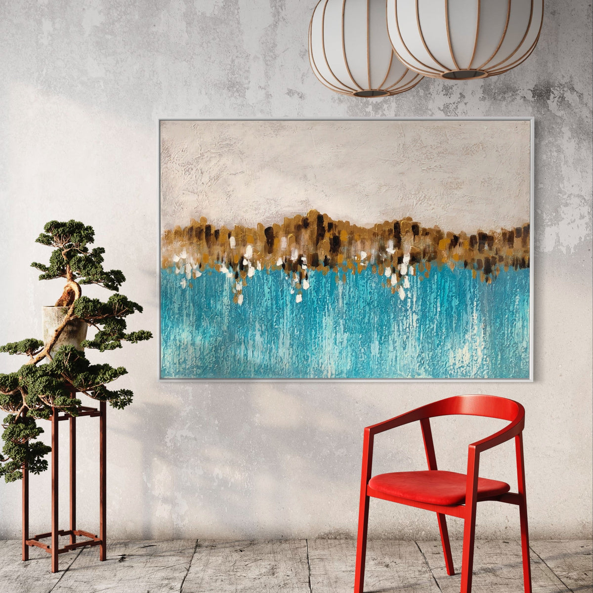 Elegant Construction - Hand Painting
