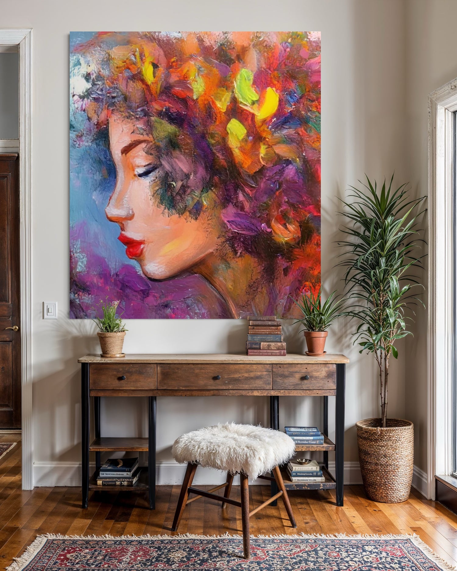 Ember Thoughts Art mural tendance