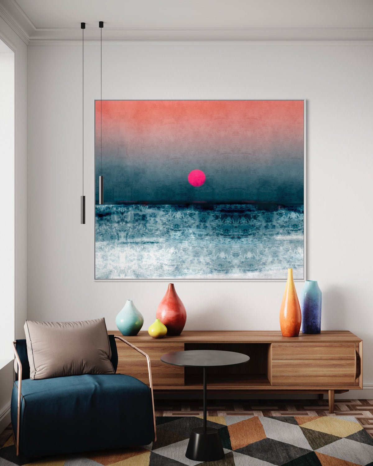 Fall Dusk Wall Art Image