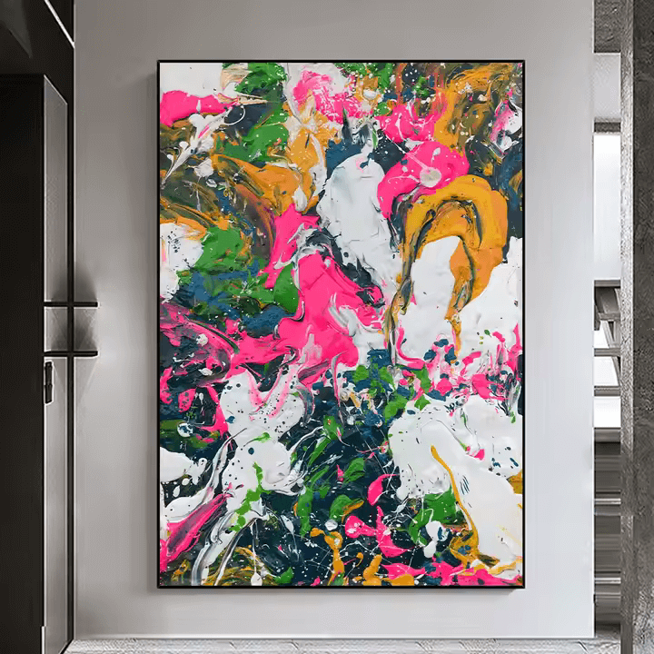 Colors of Festivity - Hand Painting