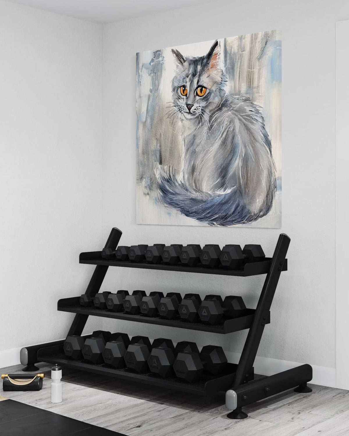 Feline Majesty - Hand Painting
