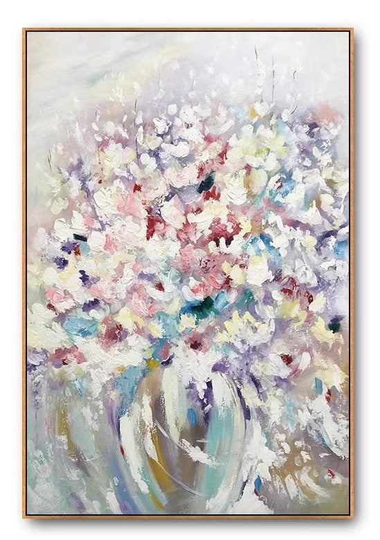 Floral Mist - Hand Painting