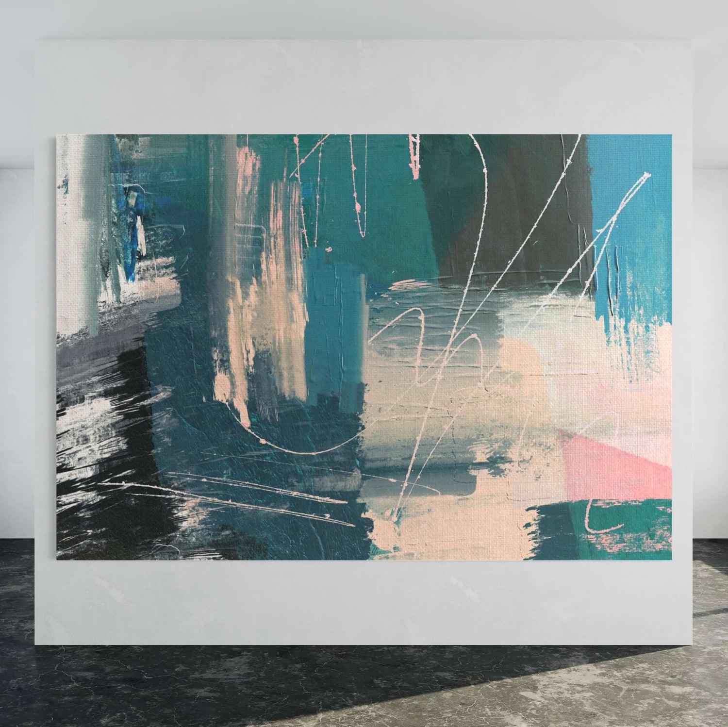 新鮮な塗料i 階段用ウォールアート