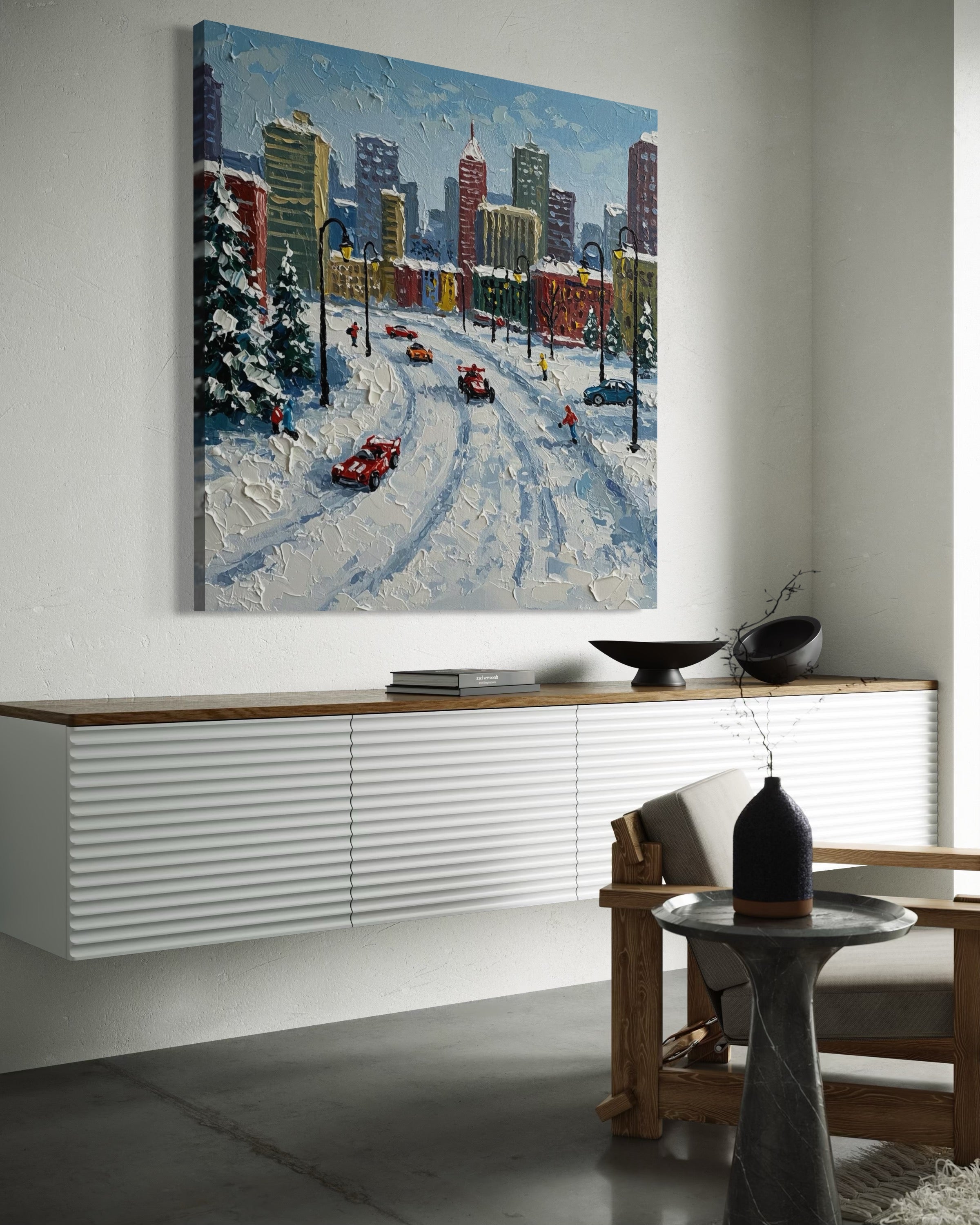 Frostgeküsste Metropole