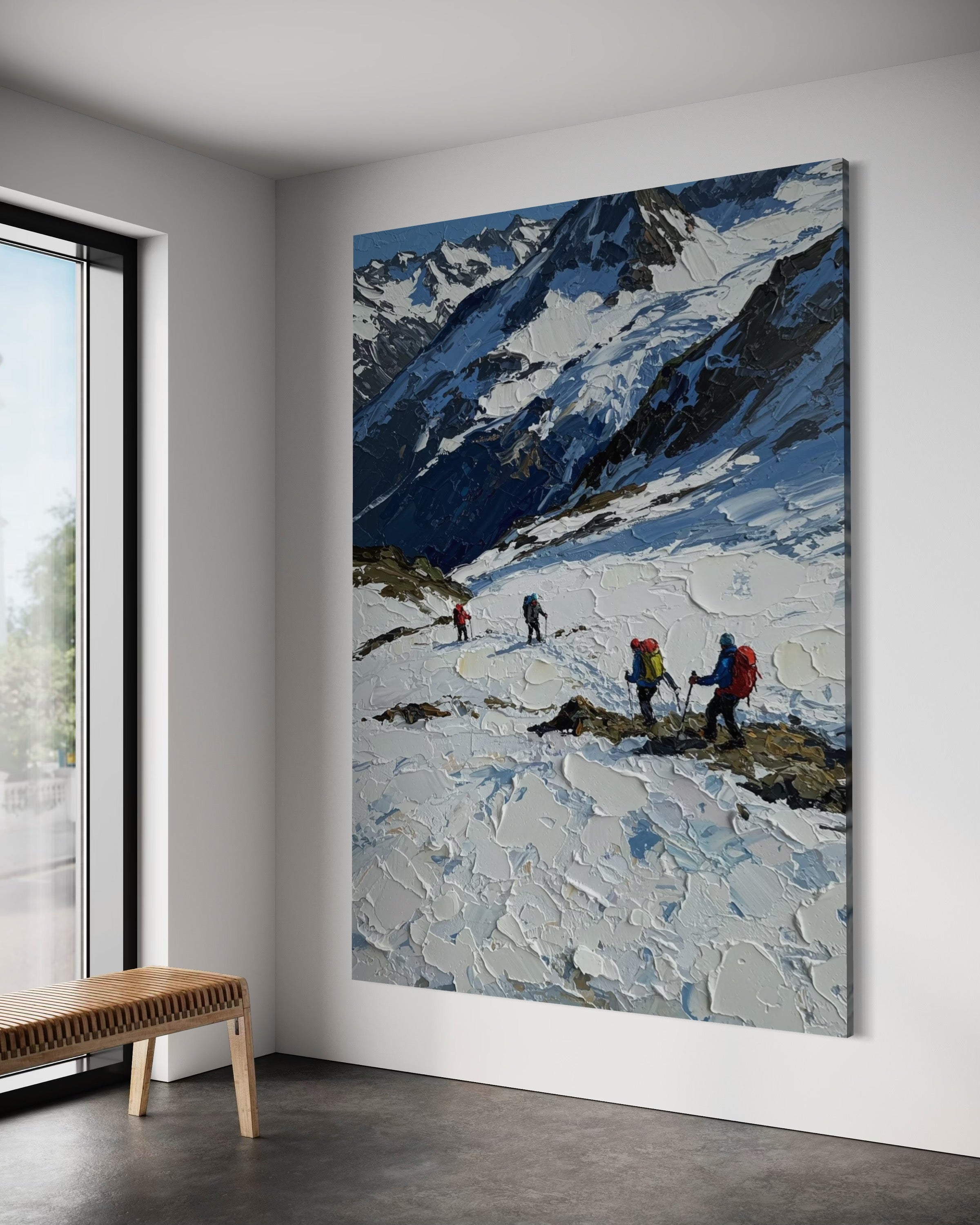 Frozen Pathfinders - Hand Painting