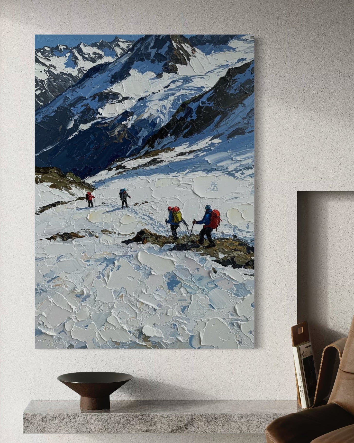 Frozen Pathfinders - Hand Painting