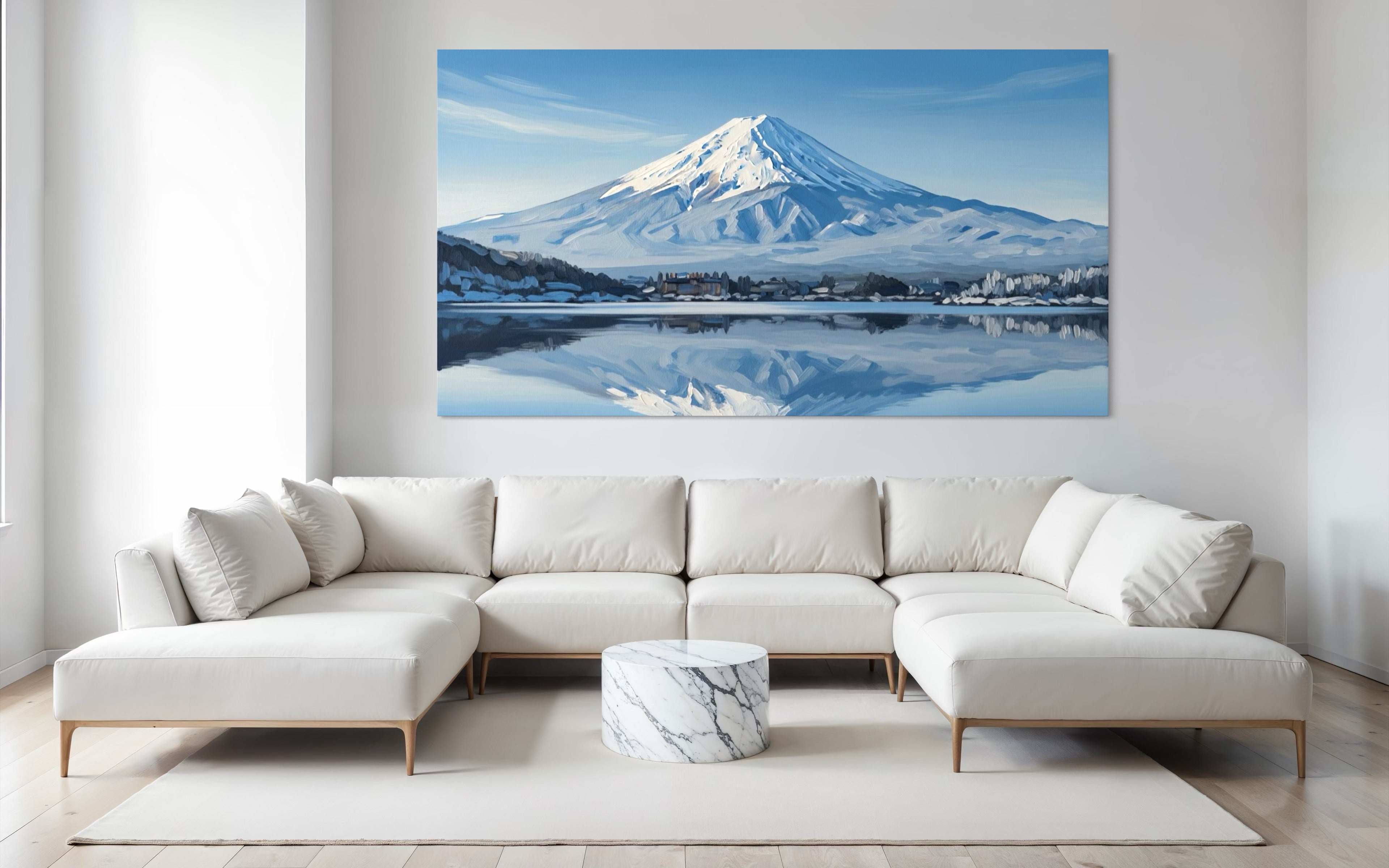 Fuji Mountain Painting
