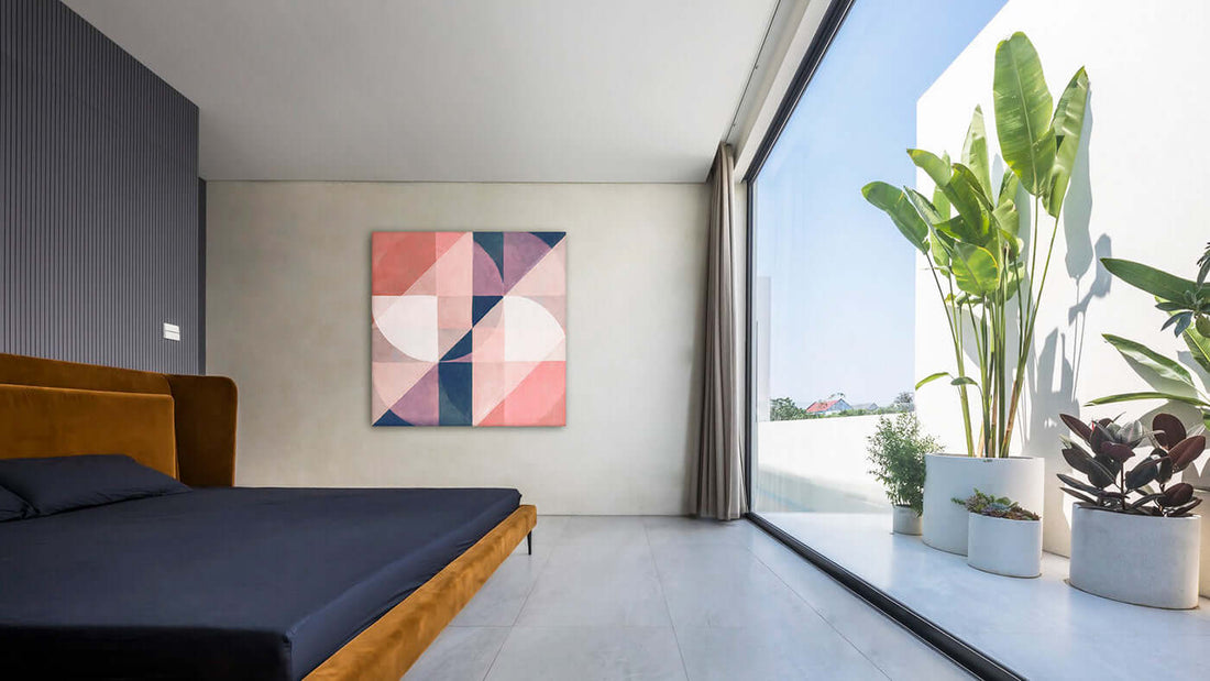 Geometric Breakdown 2 - Hand Painting